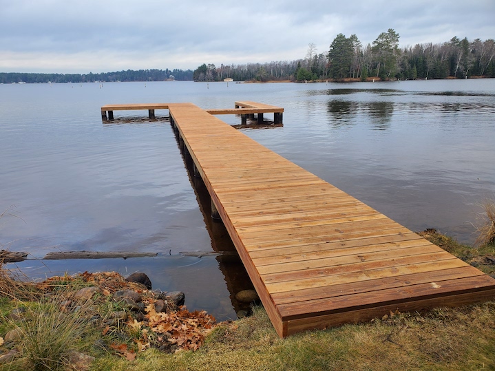 Winter Built Docks | Northway Dock And Walkway